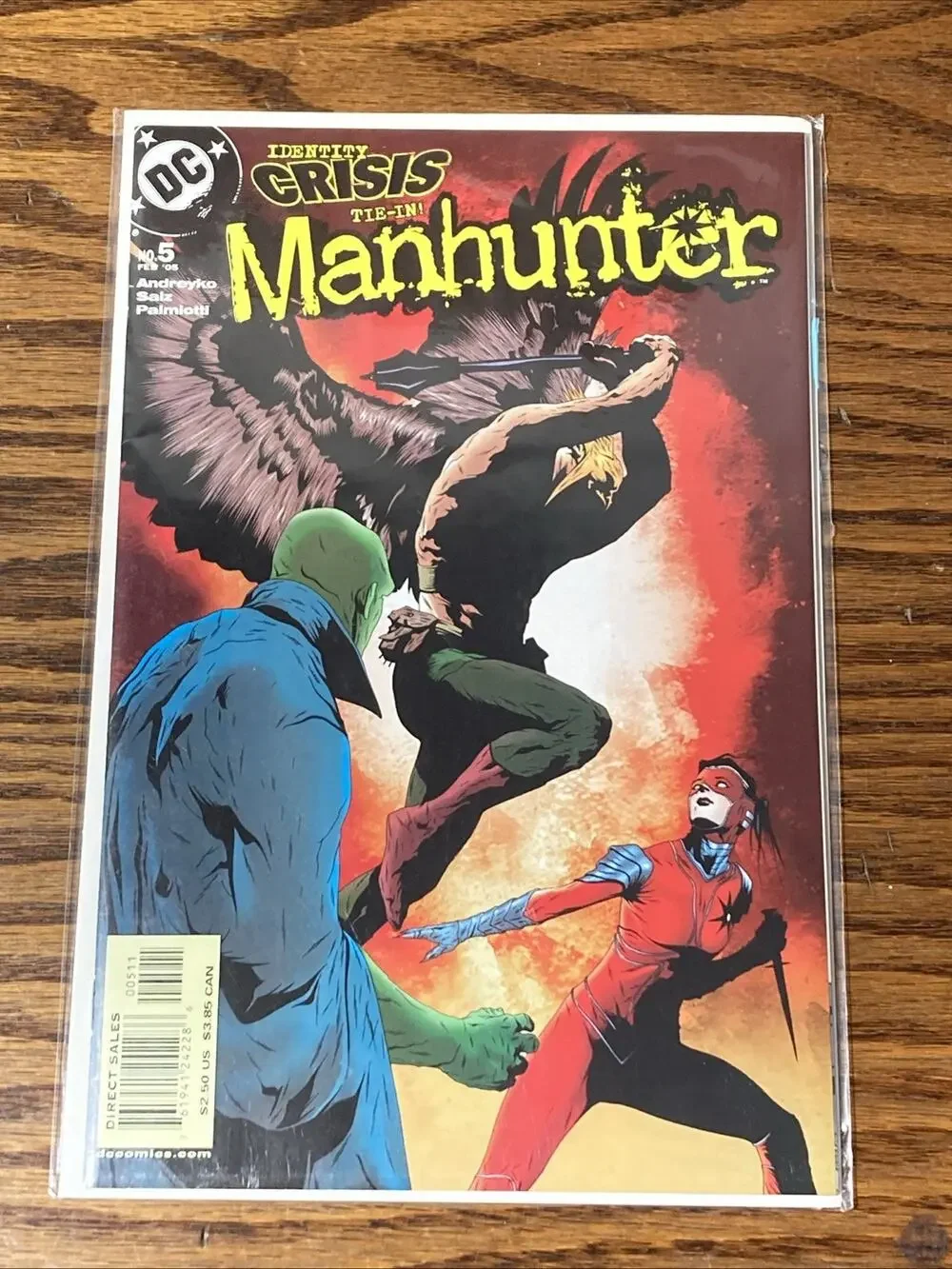 Manhunter DC Identity Crises Tie-In Comic Book